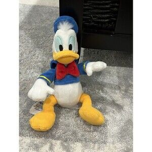 DONALD DUCK 10" Stuffed Plush Doll DISNEY STORE Excellent Condition